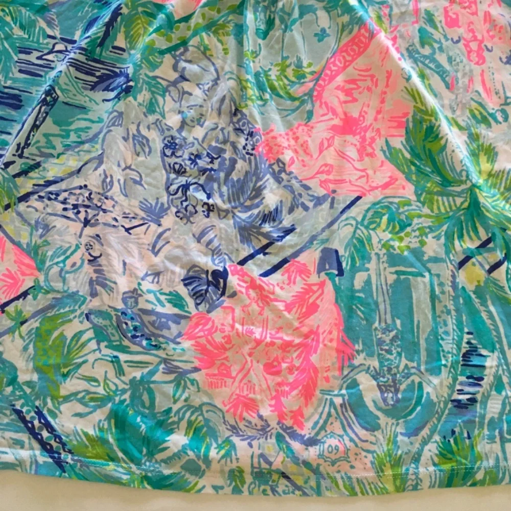 Lilly Pulitzer Bohemian Queen Amina Swing Dress Sz S Pima Cotton Hard To Find - Picture 12 of 16